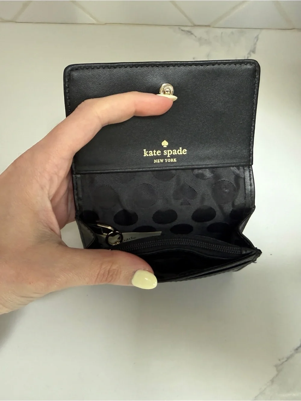 Kate Spade fold over wallet